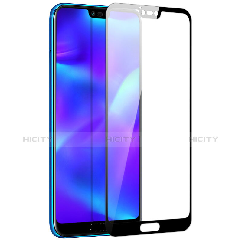 Pellicola in Vetro Temperato Protettiva Integrale Proteggi Schermo Film F05 per Huawei Honor 10 Nero