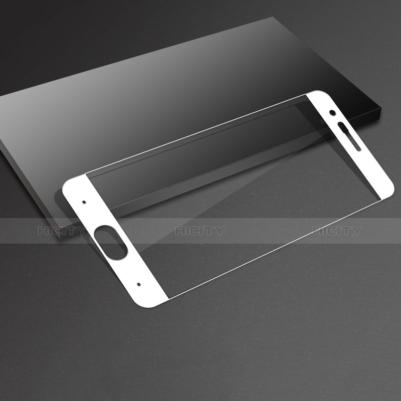 Pellicola in Vetro Temperato Protettiva Integrale Proteggi Schermo Film F05 per Xiaomi Mi Note 3 Bianco