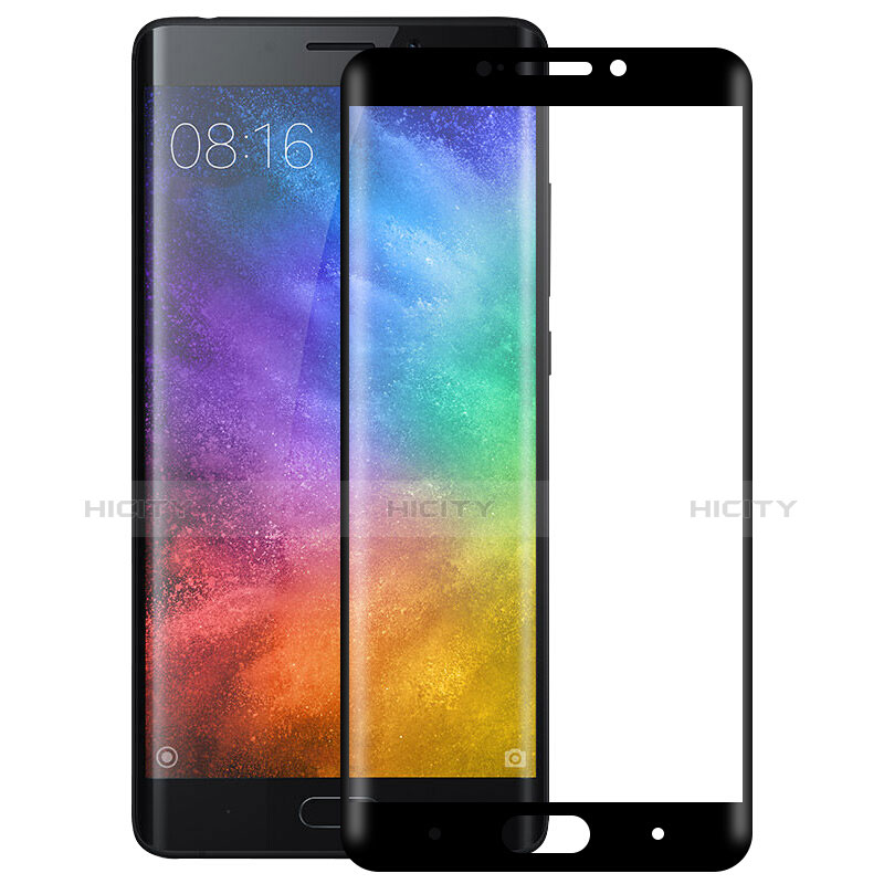 Pellicola in Vetro Temperato Protettiva Integrale Proteggi Schermo Film F06 per Xiaomi Mi Note 2 Nero