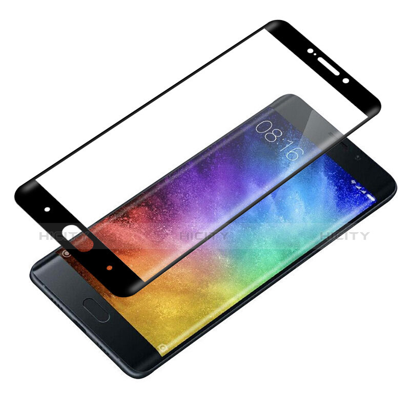 Pellicola in Vetro Temperato Protettiva Integrale Proteggi Schermo Film F06 per Xiaomi Mi Note 2 Nero