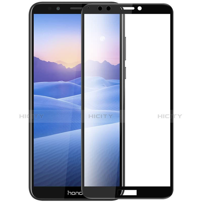 Pellicola in Vetro Temperato Protettiva Integrale Proteggi Schermo Film F07 per Huawei Honor 7C Nero