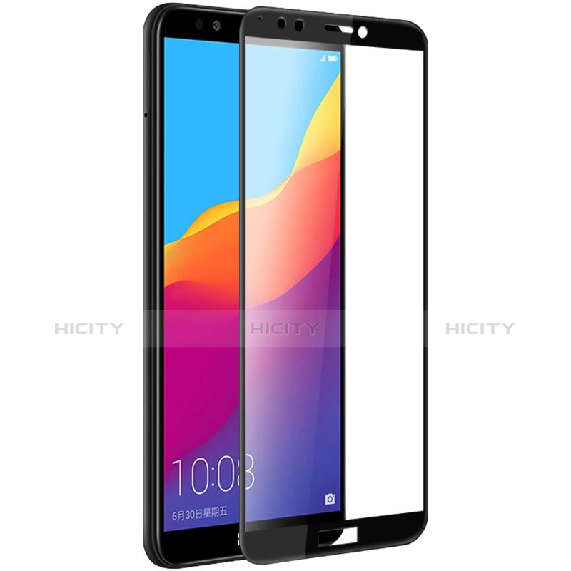 Pellicola in Vetro Temperato Protettiva Integrale Proteggi Schermo Film F07 per Huawei Honor 7C Nero