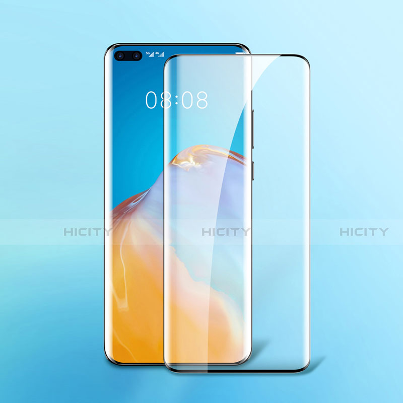 Pellicola in Vetro Temperato Protettiva Integrale Proteggi Schermo Film F07 per Huawei P40 Pro Nero