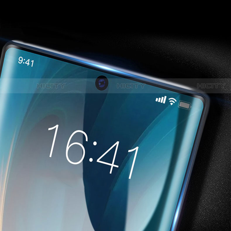 Pellicola in Vetro Temperato Protettiva Integrale Proteggi Schermo Film F07 per Samsung Galaxy Note 10 5G Nero