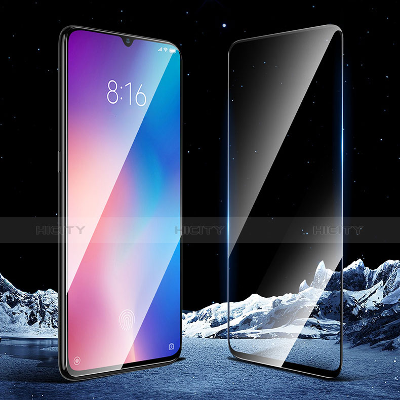 Pellicola in Vetro Temperato Protettiva Integrale Proteggi Schermo Film F07 per Xiaomi Mi 9 Nero