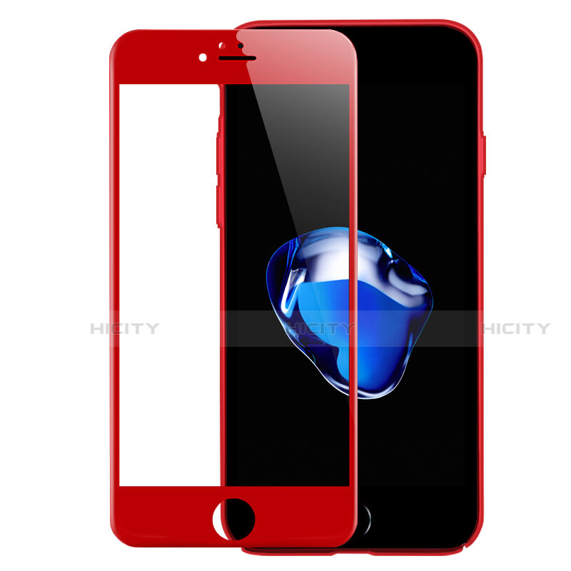 Pellicola in Vetro Temperato Protettiva Integrale Proteggi Schermo Film F18 per Apple iPhone SE3 2022 Rosso