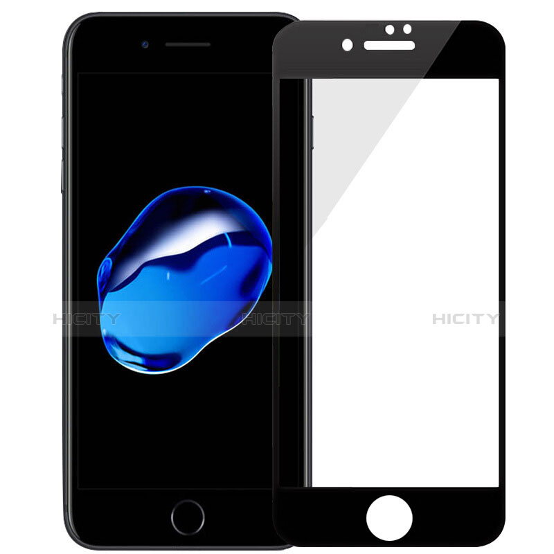 Pellicola in Vetro Temperato Protettiva Integrale Proteggi Schermo Film F21 per Apple iPhone 7 Plus Nero