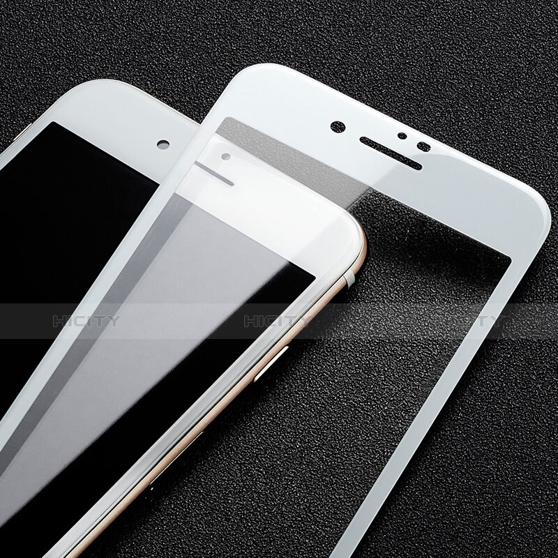 Pellicola in Vetro Temperato Protettiva Integrale Proteggi Schermo Film F21 per Apple iPhone 8 Plus Bianco