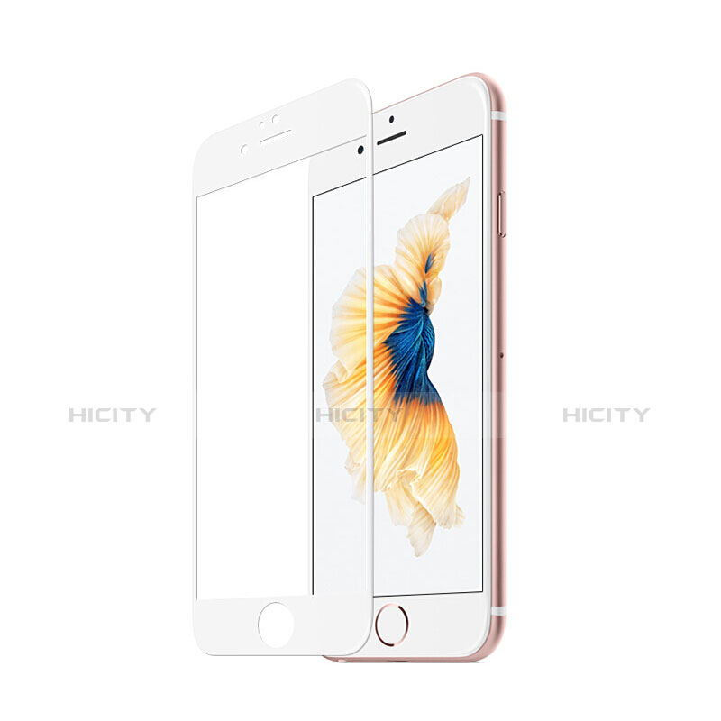 Pellicola in Vetro Temperato Protettiva Integrale Proteggi Schermo Film per Apple iPhone 7 Plus Bianco
