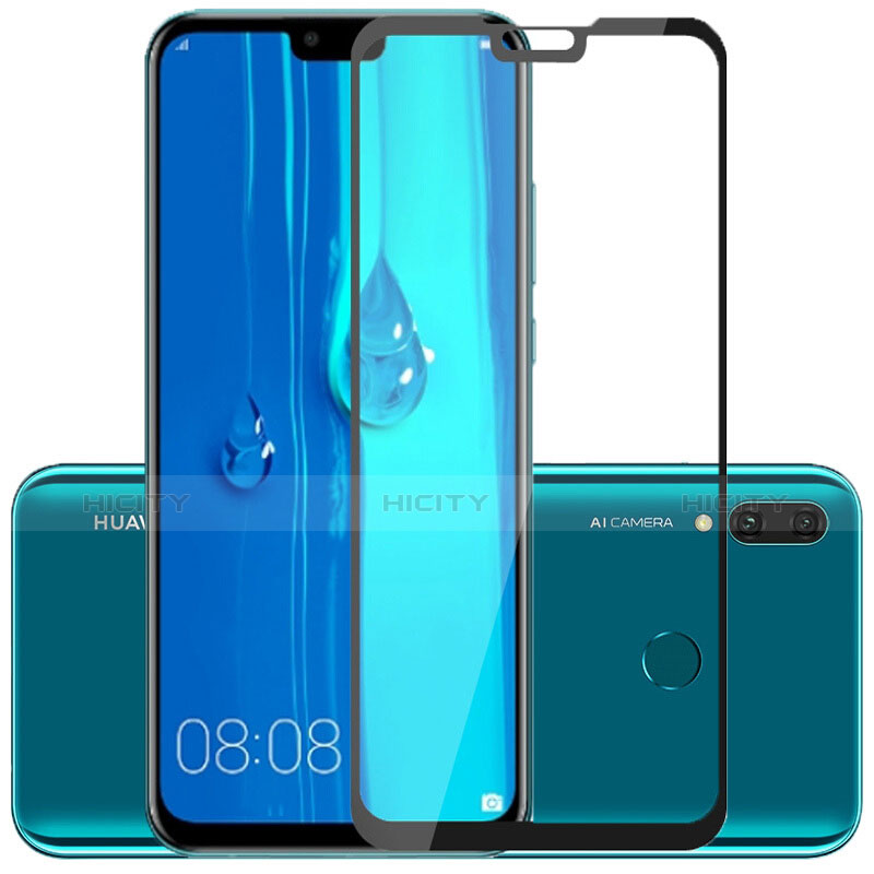 Pellicola in Vetro Temperato Protettiva Integrale Proteggi Schermo Film per Huawei Enjoy 9 Plus Nero