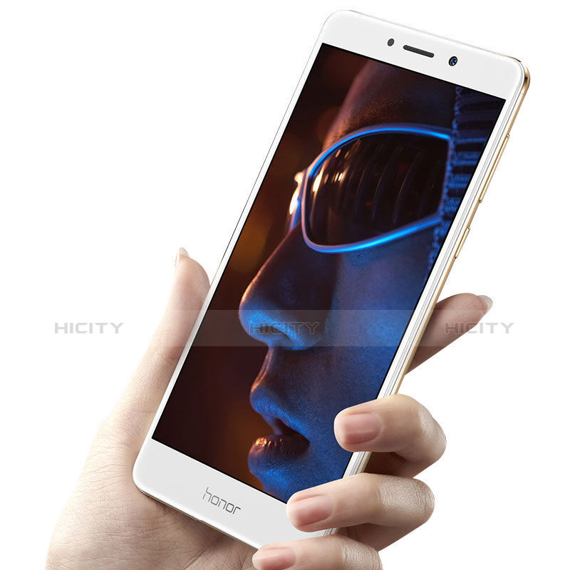 Pellicola in Vetro Temperato Protettiva Integrale Proteggi Schermo Film per Huawei Honor 6X Pro Bianco