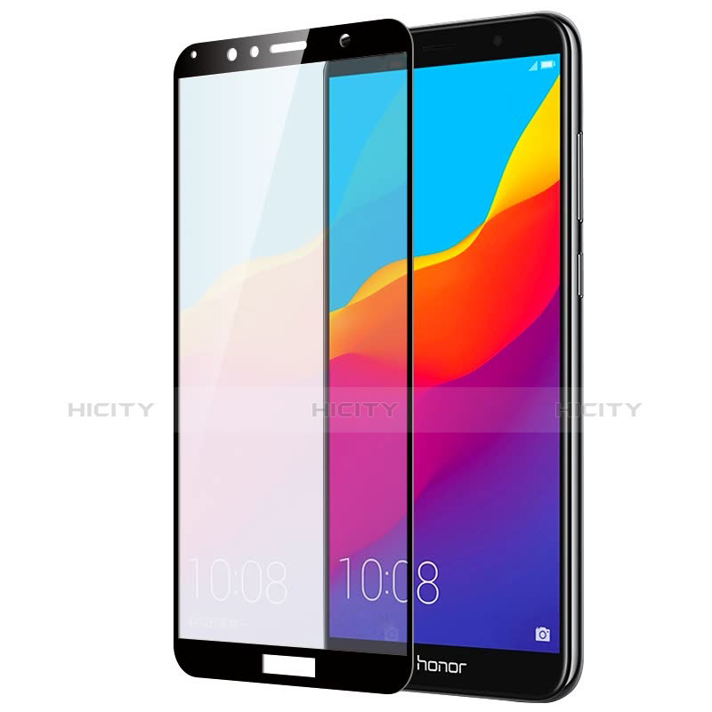 Pellicola in Vetro Temperato Protettiva Integrale Proteggi Schermo Film per Huawei Honor 7A Nero