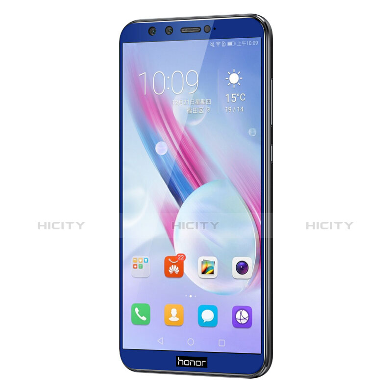 Pellicola in Vetro Temperato Protettiva Integrale Proteggi Schermo Film per Huawei Honor 9 Lite Blu