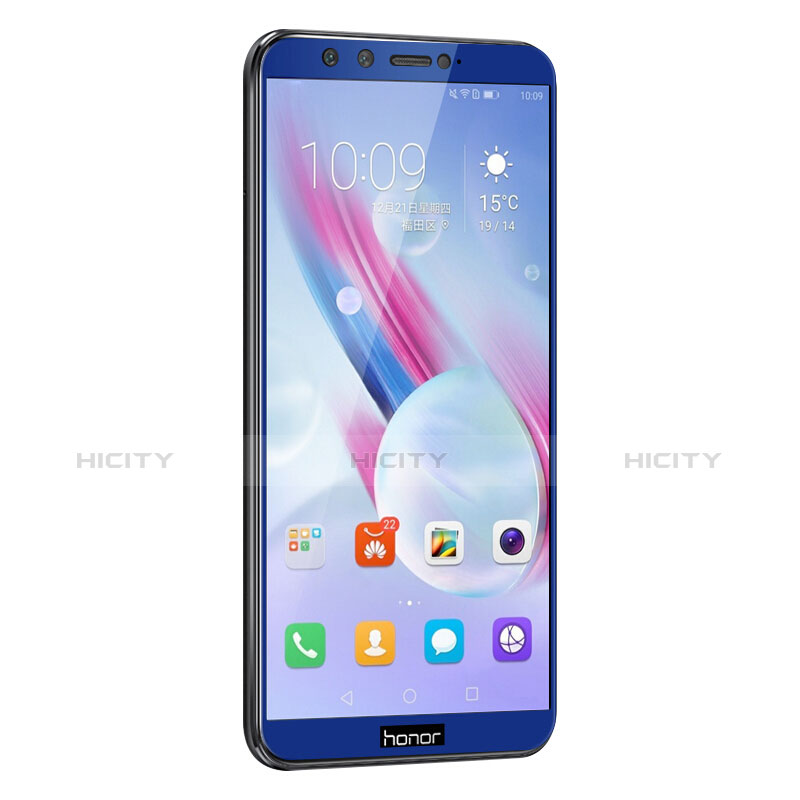 Pellicola in Vetro Temperato Protettiva Integrale Proteggi Schermo Film per Huawei Honor 9 Lite Blu