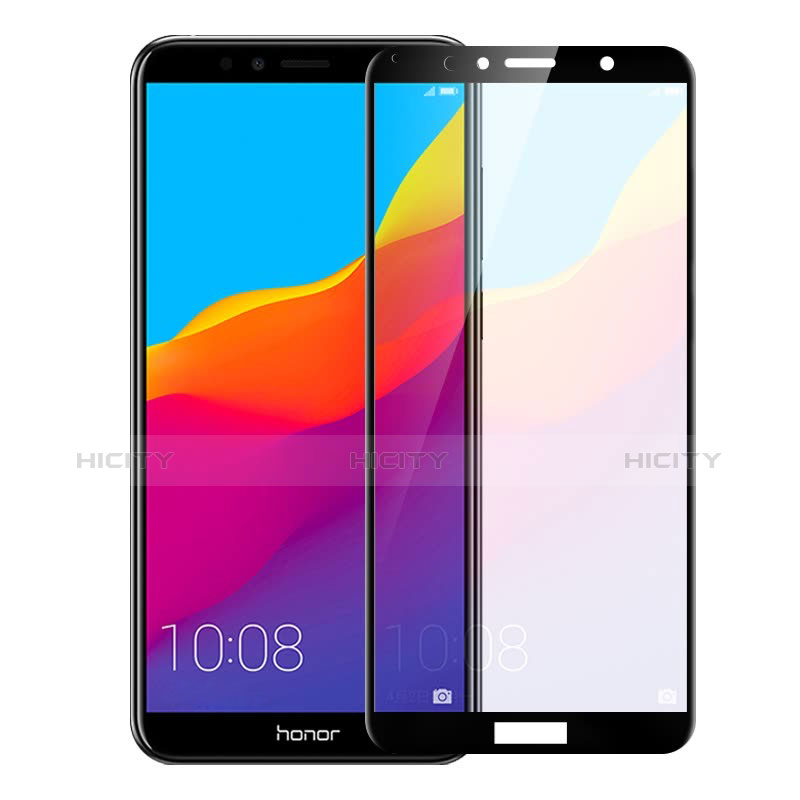 Pellicola in Vetro Temperato Protettiva Integrale Proteggi Schermo Film per Huawei Honor Play 7A Nero