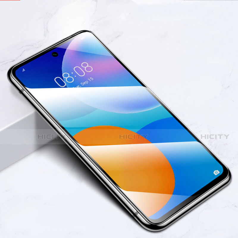 Pellicola in Vetro Temperato Protettiva Integrale Proteggi Schermo Film per Huawei P Smart (2021) Nero