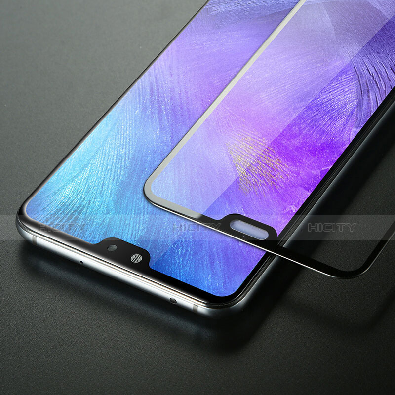 Pellicola in Vetro Temperato Protettiva Integrale Proteggi Schermo Film per Huawei P20 Pro Nero