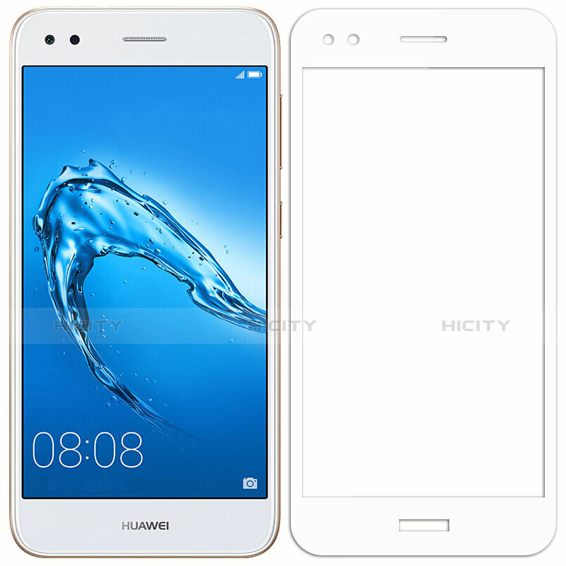 Pellicola in Vetro Temperato Protettiva Integrale Proteggi Schermo Film per Huawei P9 Lite Mini Bianco