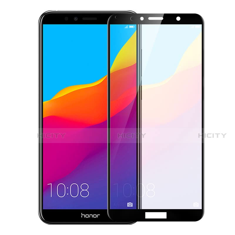 Pellicola in Vetro Temperato Protettiva Integrale Proteggi Schermo Film per Huawei Y6 Prime (2018) Nero