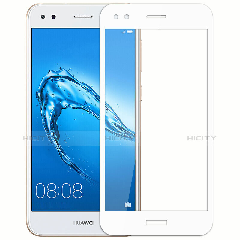 Pellicola in Vetro Temperato Protettiva Integrale Proteggi Schermo Film per Huawei Y6 Pro (2017) Bianco