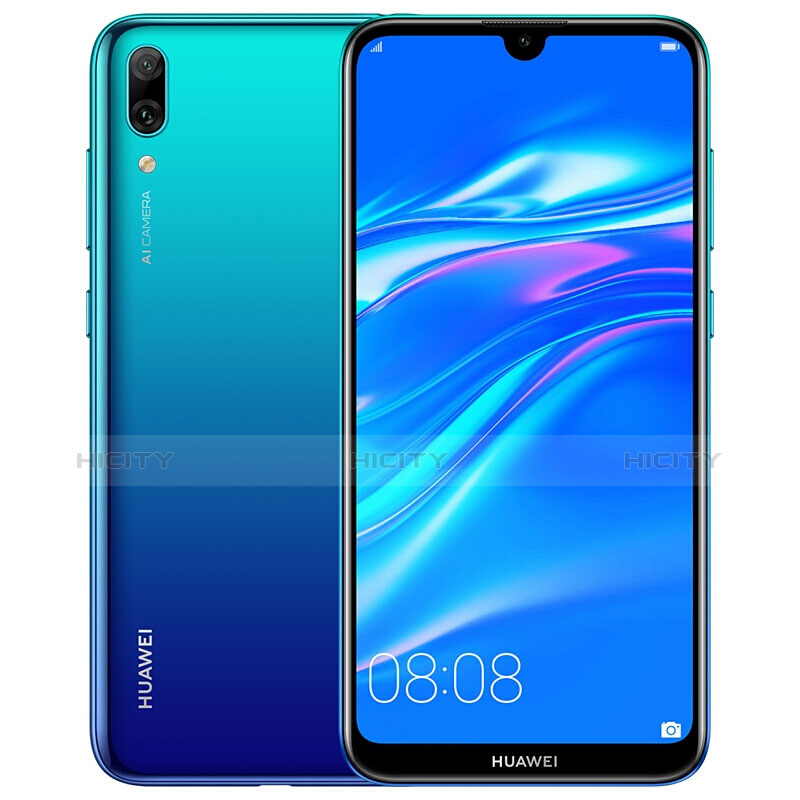 Pellicola in Vetro Temperato Protettiva Integrale Proteggi Schermo Film per Huawei Y7 Pro (2019) Nero