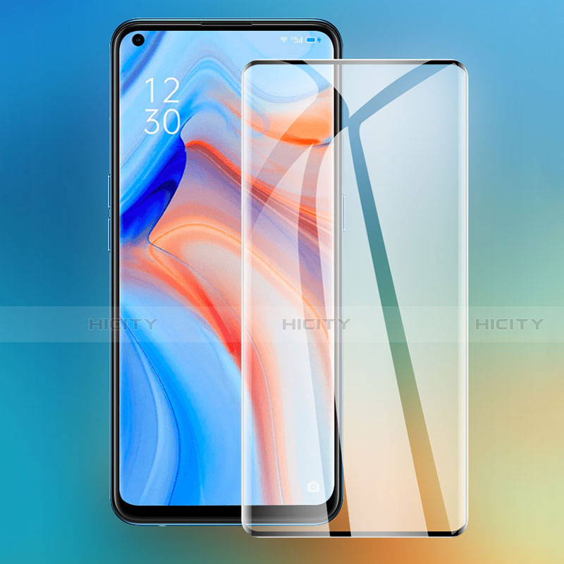 Pellicola in Vetro Temperato Protettiva Integrale Proteggi Schermo Film per Oppo Find X3 Lite 5G Nero