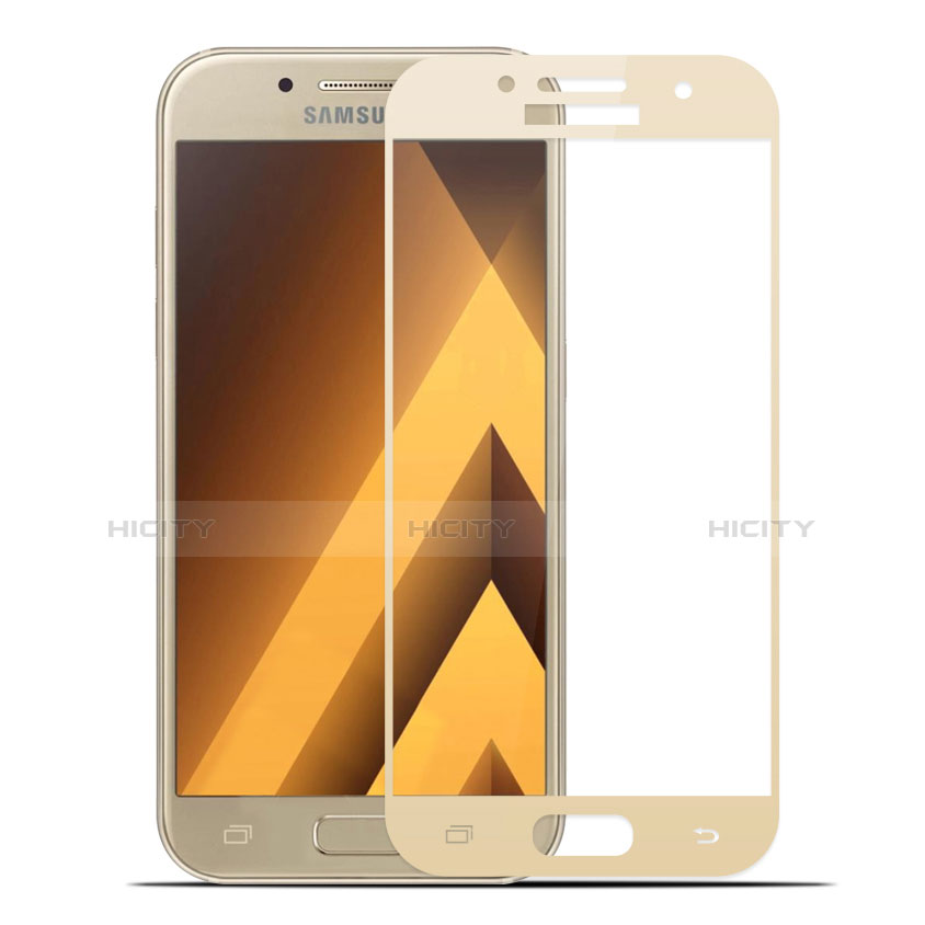 Pellicola in Vetro Temperato Protettiva Integrale Proteggi Schermo Film per Samsung Galaxy A5 (2017) SM-A520F Oro