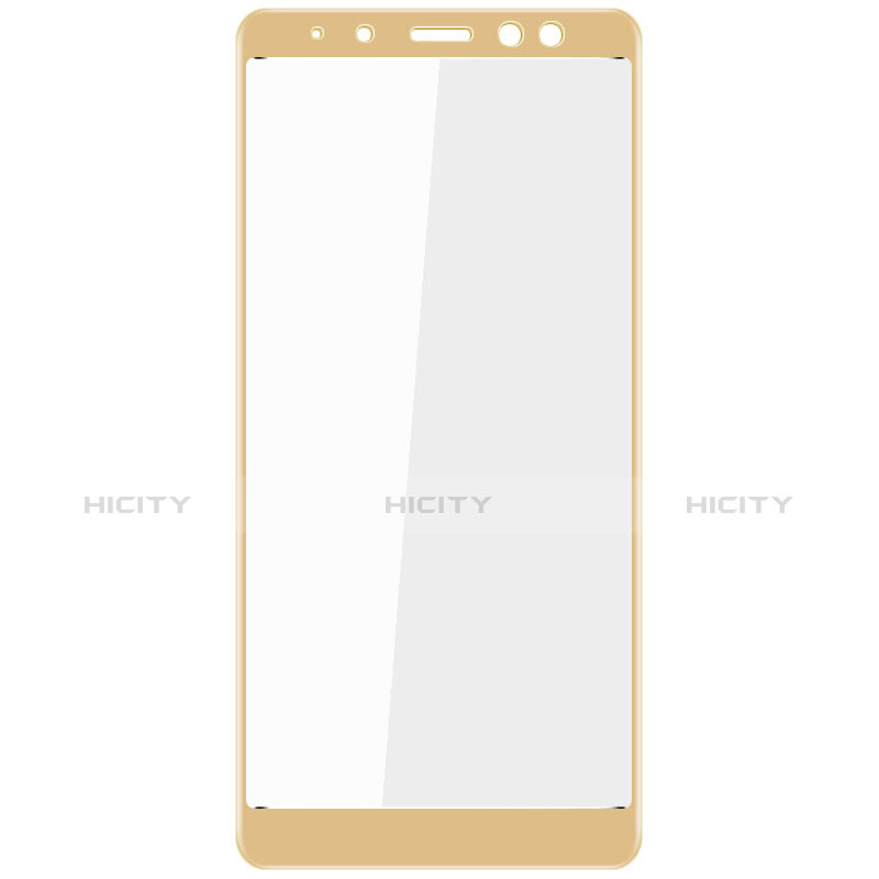 Pellicola in Vetro Temperato Protettiva Integrale Proteggi Schermo Film per Samsung Galaxy A8+ A8 Plus (2018) A730F Oro