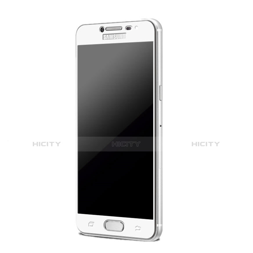 Pellicola in Vetro Temperato Protettiva Integrale Proteggi Schermo Film per Samsung Galaxy C5 SM-C5000 Bianco
