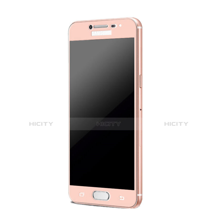 Pellicola in Vetro Temperato Protettiva Integrale Proteggi Schermo Film per Samsung Galaxy C5 SM-C5000 Rosa