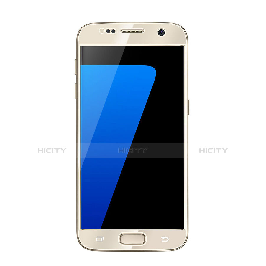 Pellicola in Vetro Temperato Protettiva Integrale Proteggi Schermo Film per Samsung Galaxy S6 SM-G920 Oro