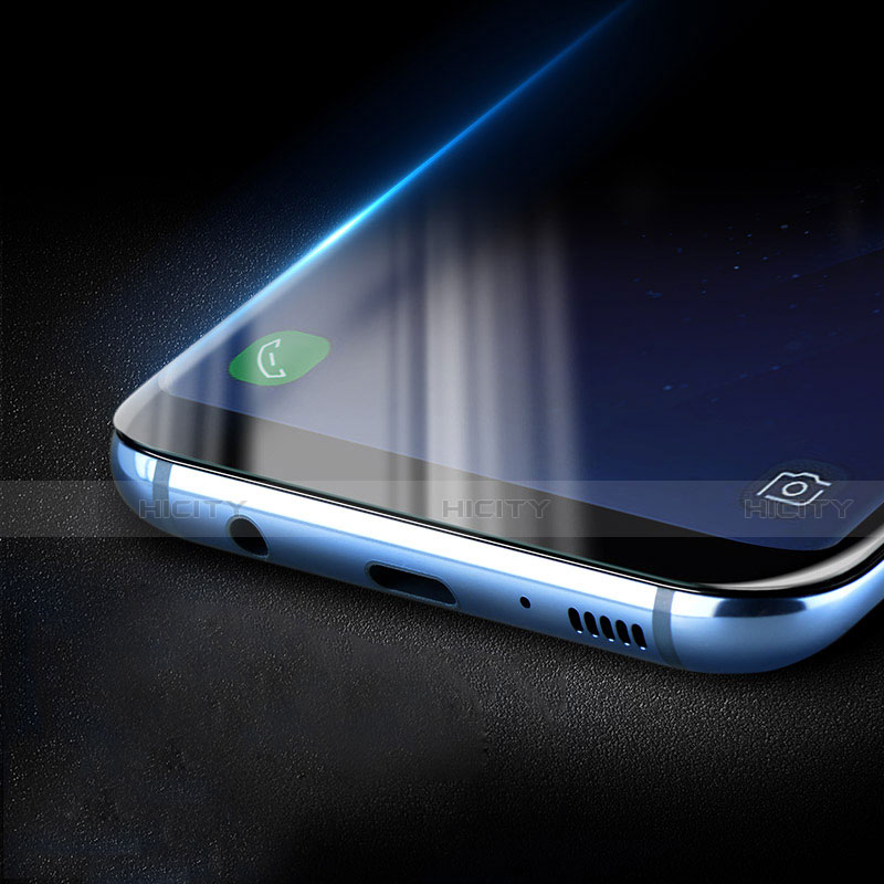Pellicola in Vetro Temperato Protettiva Integrale Proteggi Schermo Film per Samsung Galaxy S8 Plus Nero