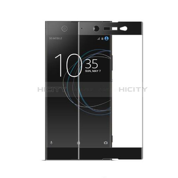 Pellicola in Vetro Temperato Protettiva Integrale Proteggi Schermo Film per Sony Xperia XA2 Ultra Nero