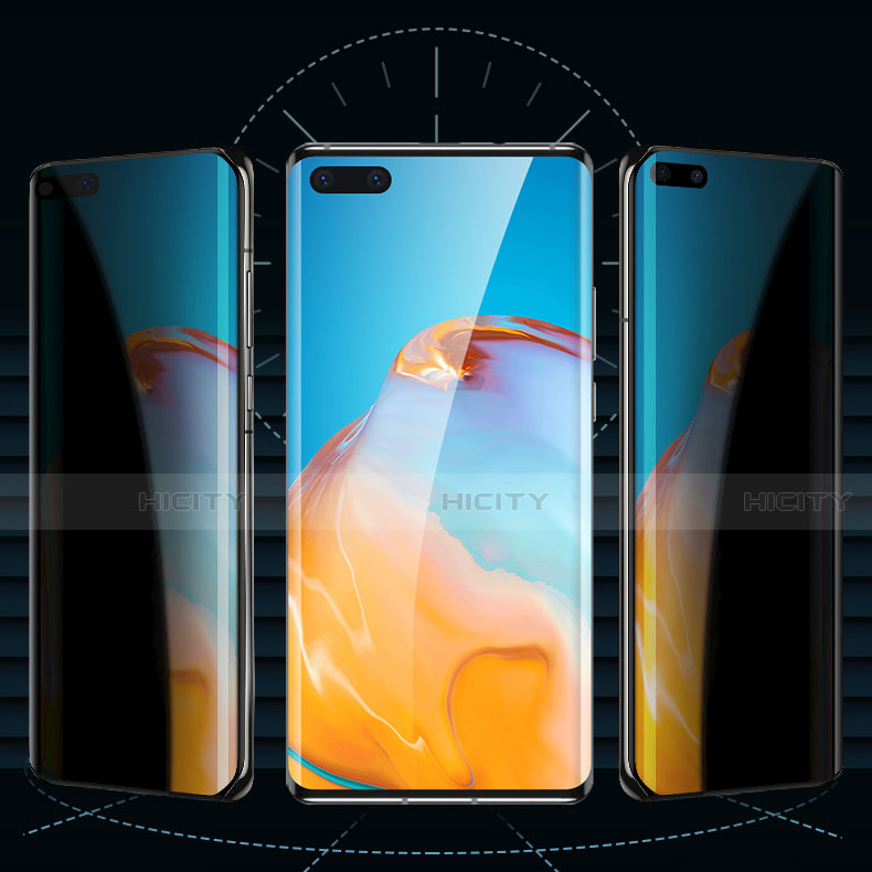 Pellicola in Vetro Temperato Protettiva Privacy Proteggi Schermo Film M01 per Huawei Mate 40E Pro 5G Chiaro