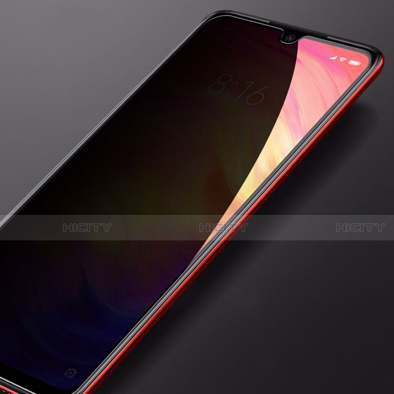 Pellicola in Vetro Temperato Protettiva Privacy Proteggi Schermo Film M03 per Xiaomi Redmi Note 7 Chiaro