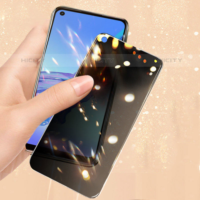 Pellicola in Vetro Temperato Protettiva Privacy Proteggi Schermo Film S01 per Oppo Reno7 5G Chiaro