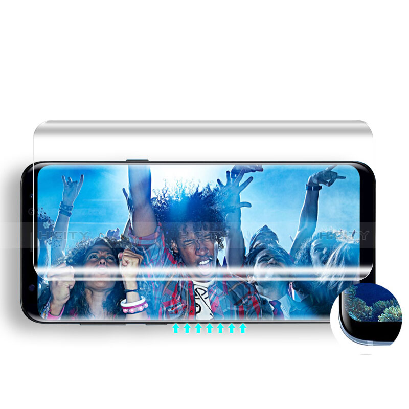 Pellicola in Vetro Temperato Protettiva Proteggi Schermo Film 3D per Samsung Galaxy Note 8 Chiaro
