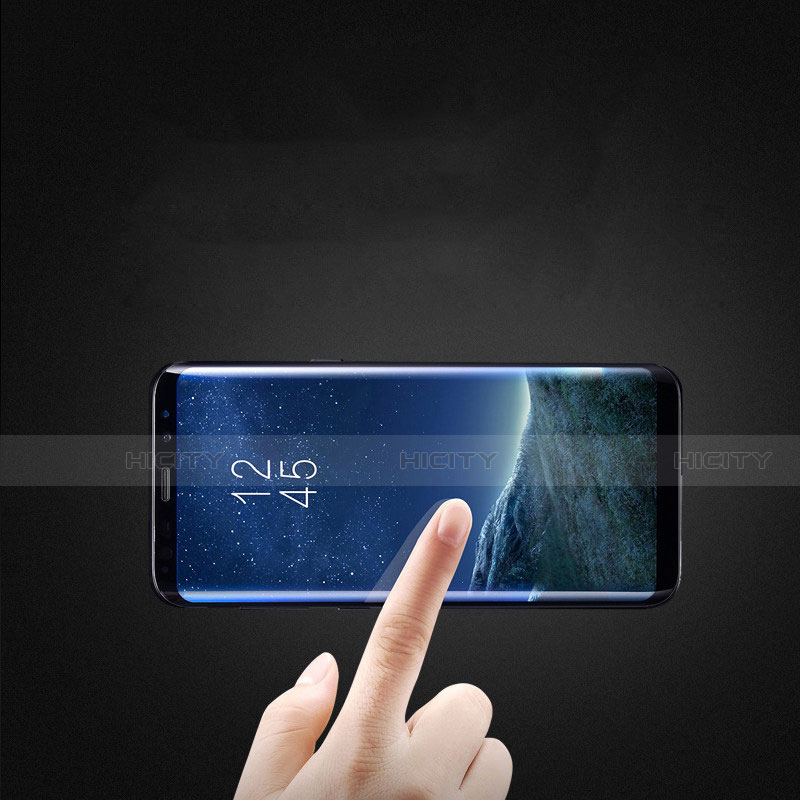 Pellicola in Vetro Temperato Protettiva Proteggi Schermo Film 4D per Samsung Galaxy S8 Chiaro