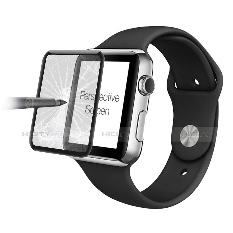 Pellicola in Vetro Temperato Protettiva Proteggi Schermo Film F03 per Apple iWatch 2 42mm Chiaro