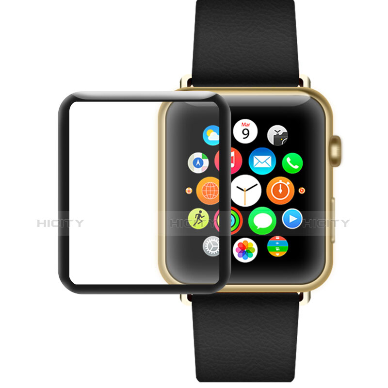 Pellicola in Vetro Temperato Protettiva Proteggi Schermo Film F03 per Apple iWatch 3 38mm Chiaro