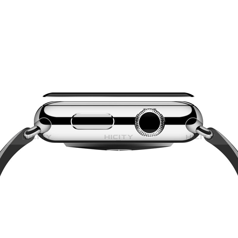 Pellicola in Vetro Temperato Protettiva Proteggi Schermo Film F04 per Apple iWatch 42mm Chiaro