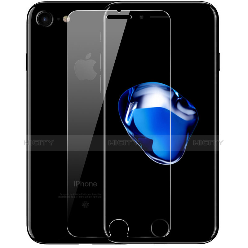 Pellicola in Vetro Temperato Protettiva Proteggi Schermo Film F06 per Apple iPhone 7 Chiaro