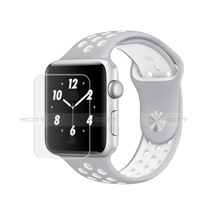 Pellicola in Vetro Temperato Protettiva Proteggi Schermo Film F06 per Apple iWatch 2 38mm Chiaro