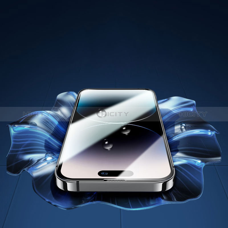 Pellicola in Vetro Temperato Protettiva Proteggi Schermo Film P08 per Apple iPhone 15 Pro Max Chiaro