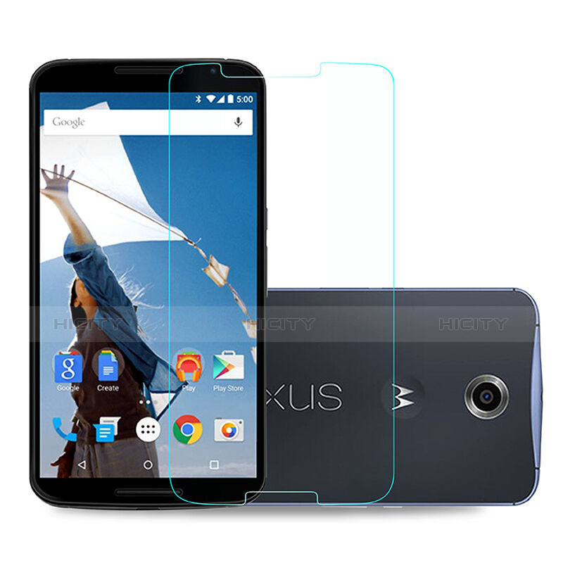 Pellicola in Vetro Temperato Protettiva Proteggi Schermo Film per Google Nexus 6 Chiaro
