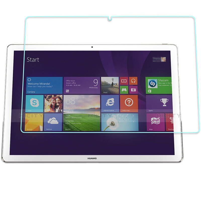 Pellicola in Vetro Temperato Protettiva Proteggi Schermo Film per Huawei MateBook HZ-W09 Chiaro