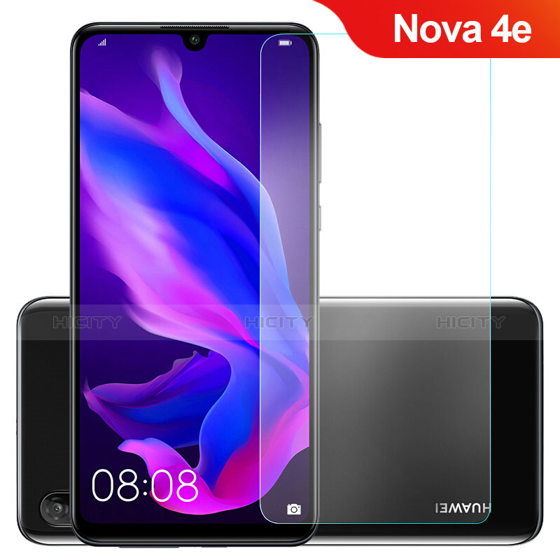 Pellicola in Vetro Temperato Protettiva Proteggi Schermo Film per Huawei Nova 4e Chiaro