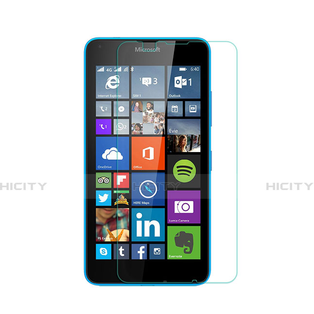Pellicola in Vetro Temperato Protettiva Proteggi Schermo Film per Microsoft Lumia 640 Chiaro