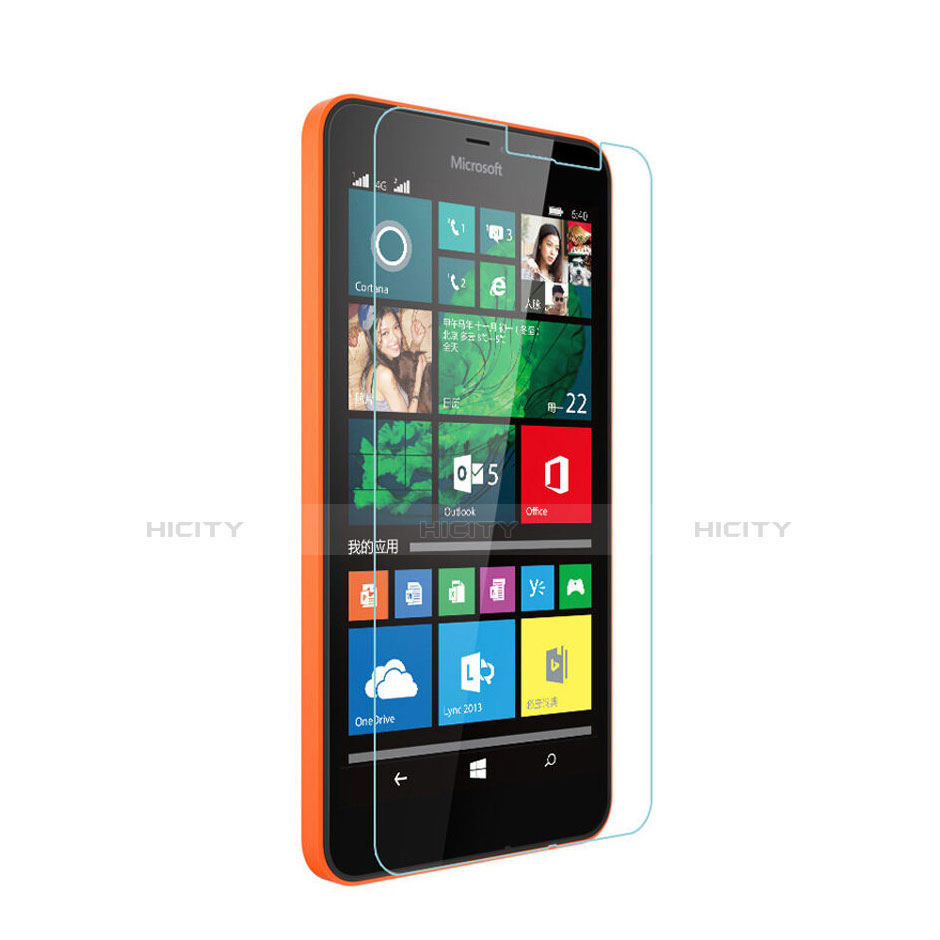 Pellicola in Vetro Temperato Protettiva Proteggi Schermo Film per Microsoft Lumia 640 XL Lte Chiaro