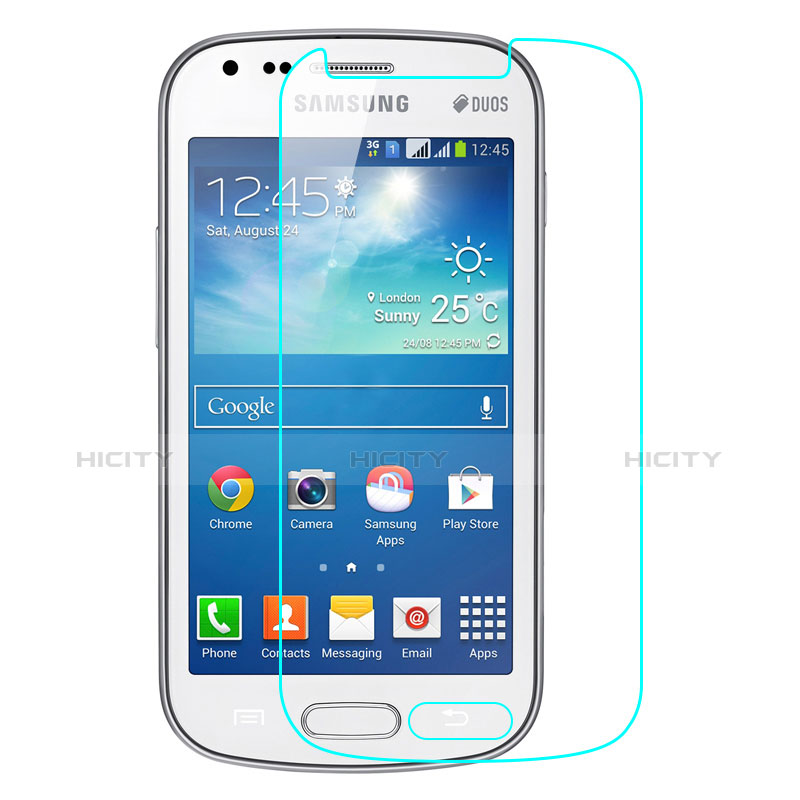 Pellicola in Vetro Temperato Protettiva Proteggi Schermo Film per Samsung Galaxy S3 Mini i8190 i8200 Chiaro